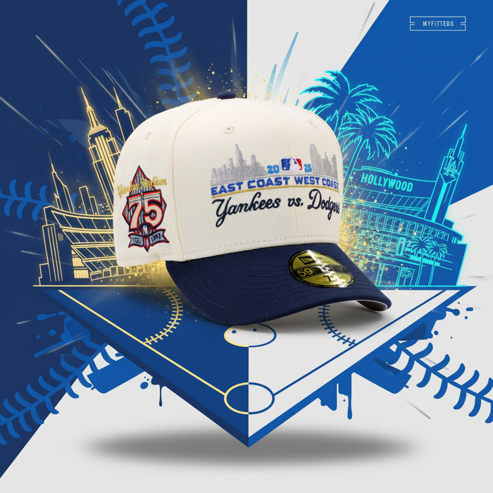 Yankees vs Dodgers Cap - No Text