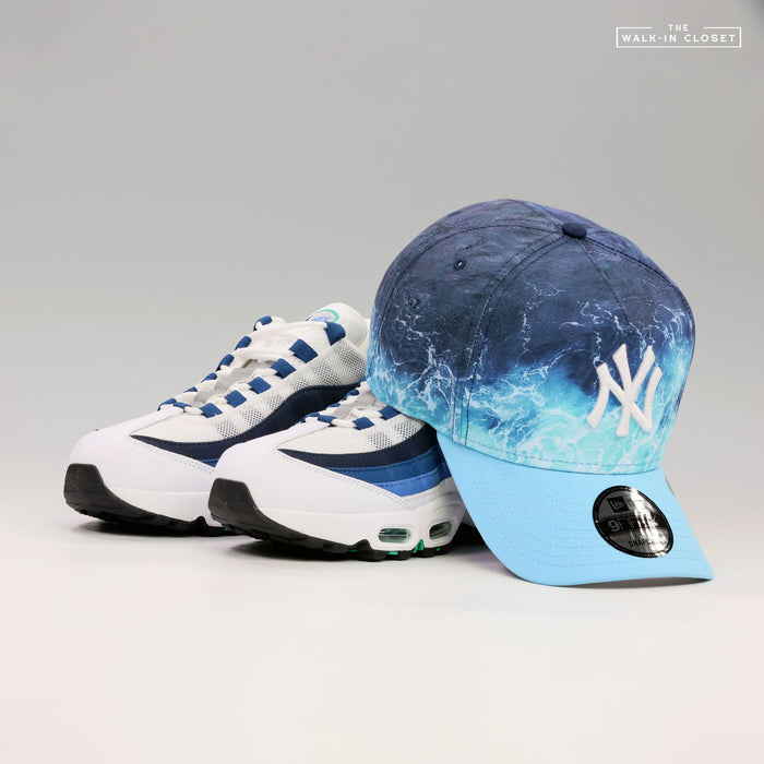 NEW YORK YANKEES WAY OF THE WATER OCEAN SERIES 9FIFTY A-FRAME NEW ERA SNAPBACK HAT