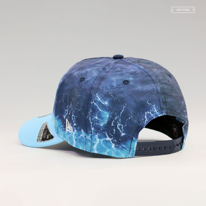 NEW YORK YANKEES WAY OF THE WATER OCEAN SERIES 9FIFTY A-FRAME NEW ERA SNAPBACK HAT