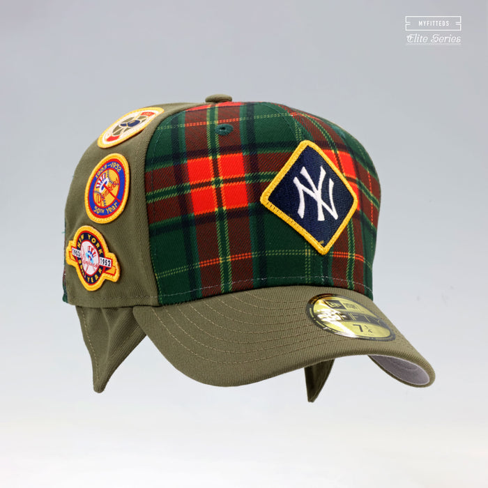 NEW YORK YANKEES WORLD SERIES SCOUTS MERIT BADGE SASH ELITE SERIES NEW ERA FITTED CAP