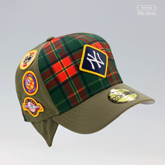 NEW YORK YANKEES WORLD SERIES SCOUTS MERIT BADGE SASH ELITE SERIES NEW ERA FITTED CAP