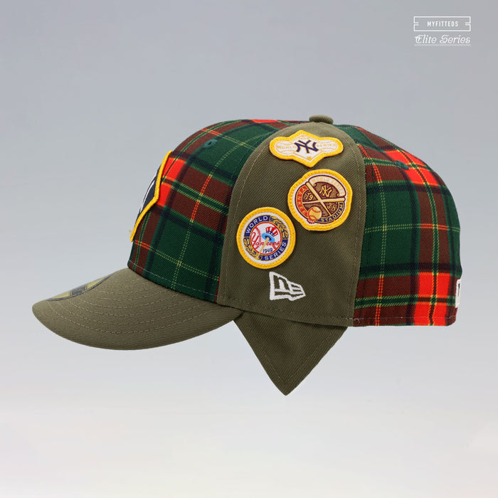 NEW YORK YANKEES WORLD SERIES SCOUTS MERIT BADGE SASH ELITE SERIES NEW ERA FITTED CAP