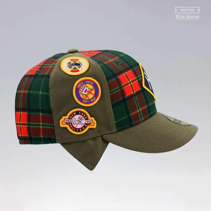 NEW YORK YANKEES WORLD SERIES SCOUTS MERIT BADGE SASH ELITE SERIES NEW ERA FITTED CAP
