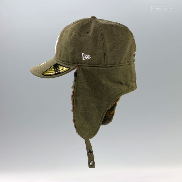 NEW YORK YANKEES X THREE LOOMS JAPAN X NEW ERA CAMO SHERPA DOG EAR NEW ERA CAP