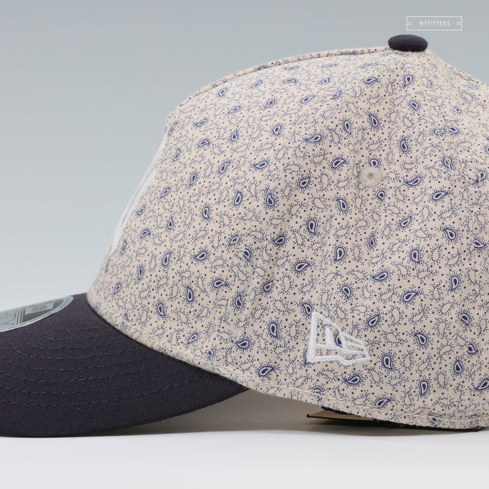NEW YORK YANKEES X THREE LOOMS JAPAN X NEW ERA MICRO PIEZO DOT PAISLEY 9FORTY M-CROWN CAP