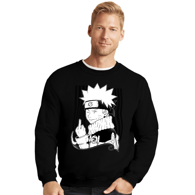 Crewneck Sweater, Unisex / Small / Black