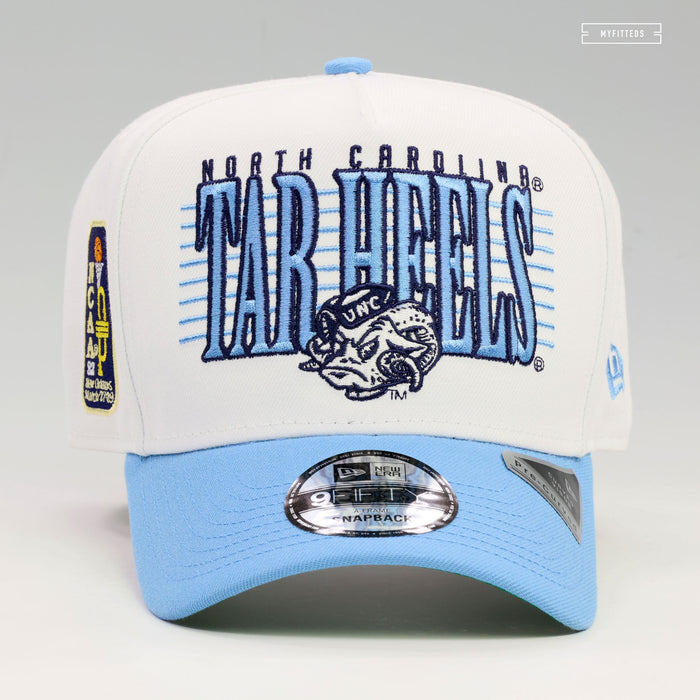NORTH CAROLINA TAR HEELS 1982 NCAA FINAL FOUR COLLEGE VAULT 9FIFTY A-FRAME NEW ERA SNAPBACK HAT