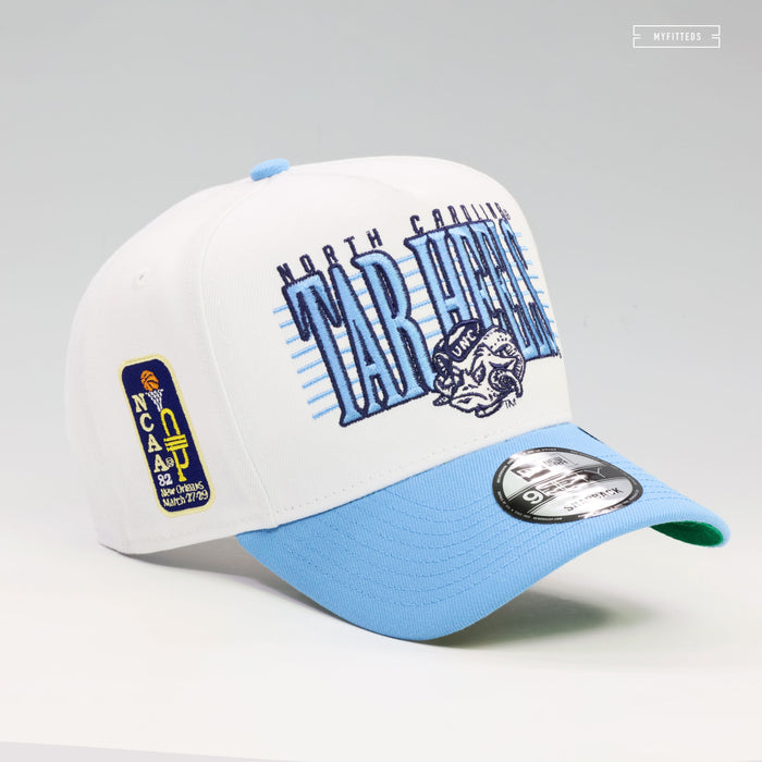 NORTH CAROLINA TAR HEELS 1982 NCAA FINAL FOUR COLLEGE VAULT 9FIFTY A-FRAME NEW ERA SNAPBACK HAT