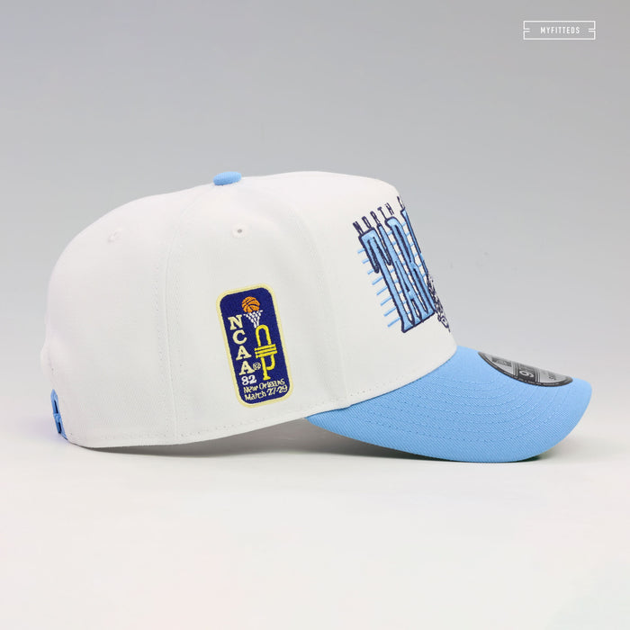 NORTH CAROLINA TAR HEELS 1982 NCAA FINAL FOUR COLLEGE VAULT 9FIFTY A-FRAME NEW ERA SNAPBACK HAT