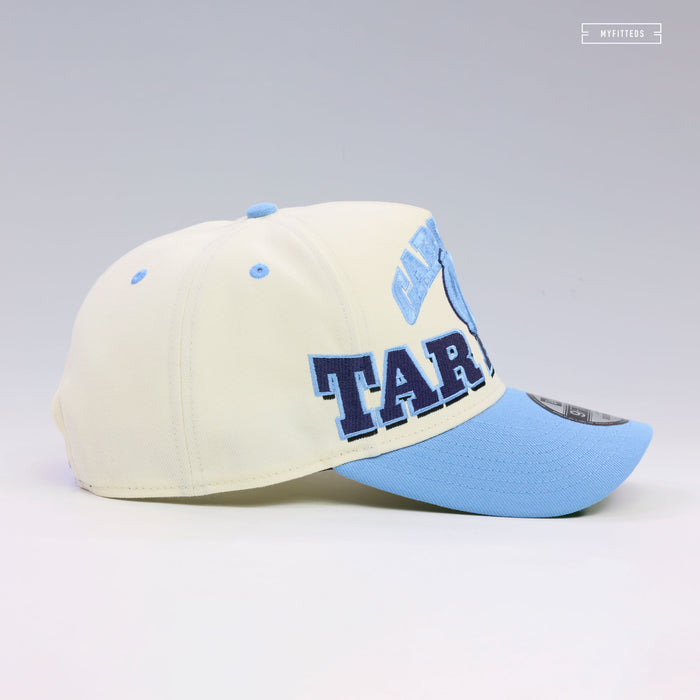 NORTH CAROLINA TAR HEELS MARCH MADNESS OVERSIZED 9FIFTY A-FRAME NEW ERA SNAPBACK HAT