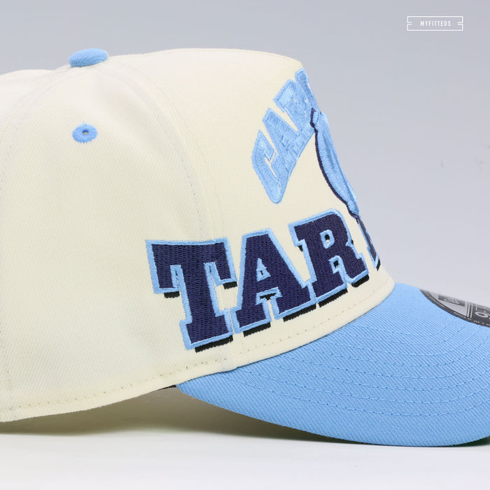 NORTH CAROLINA TAR HEELS MARCH MADNESS OVERSIZED 9FIFTY A-FRAME NEW ERA SNAPBACK HAT