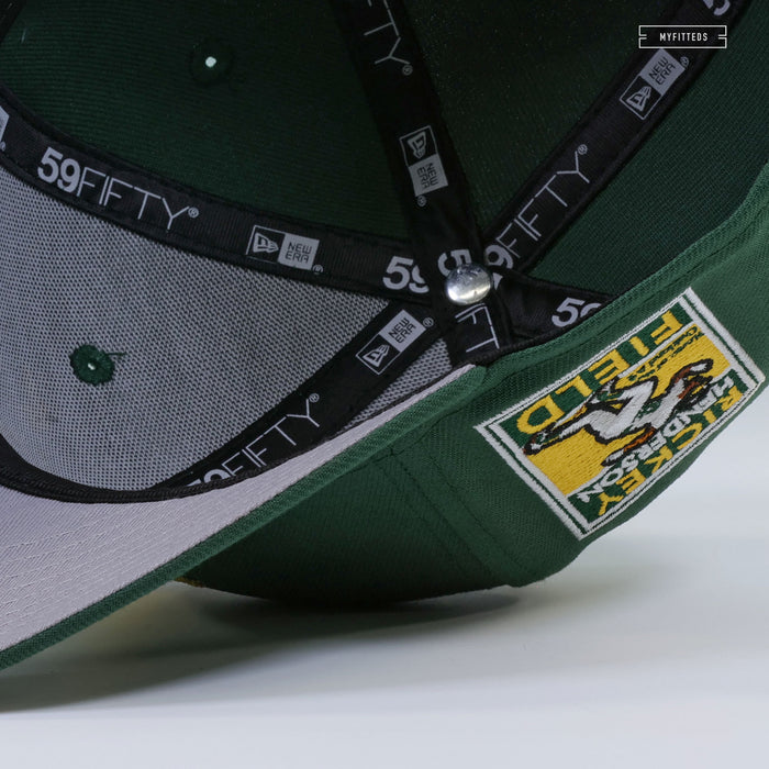 OAKLAND ATHLETICS RICKEY HENDERSON STADIUM SCRIBBLE DOODLE NEW ERA FITTED CAP