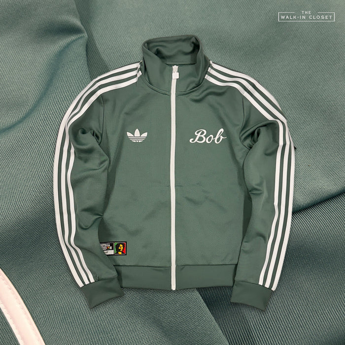 ADIDAS ORIGINALS BOB MARLEY FOOTBALL IS FREEDOM TREFOIL MENS TRACK JACKET