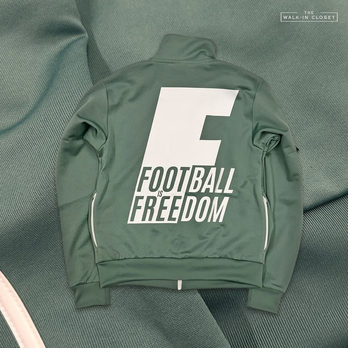 ADIDAS ORIGINALS BOB MARLEY FOOTBALL IS FREEDOM TREFOIL MENS TRACK JACKET