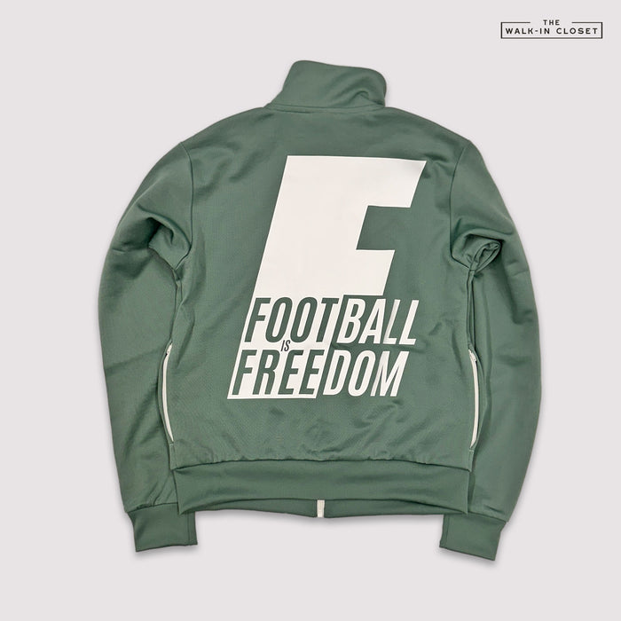 ADIDAS ORIGINALS BOB MARLEY FOOTBALL IS FREEDOM TREFOIL MENS TRACK JACKET