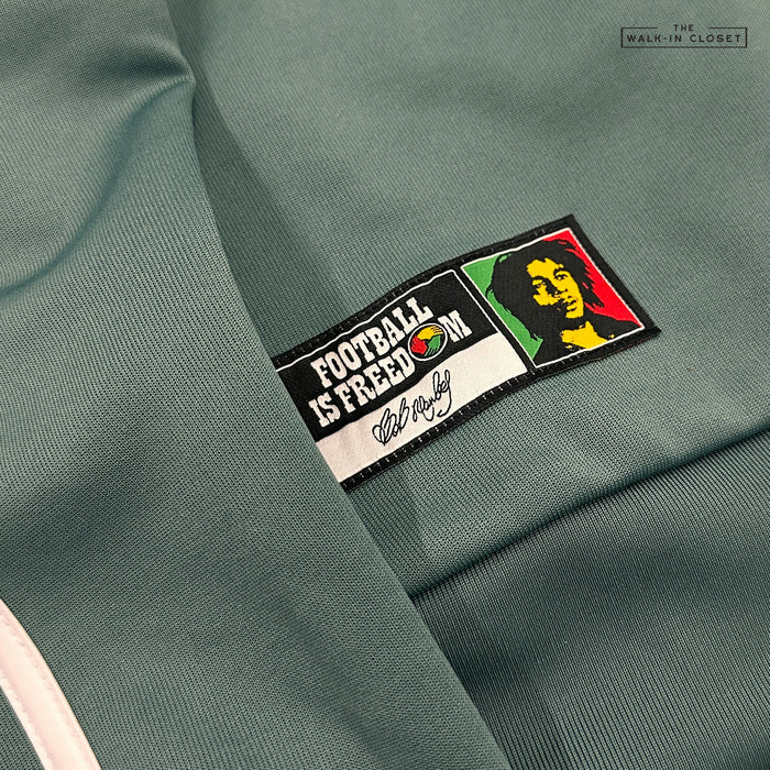ADIDAS ORIGINALS BOB MARLEY FOOTBALL IS FREEDOM TREFOIL MENS TRACK JACKET