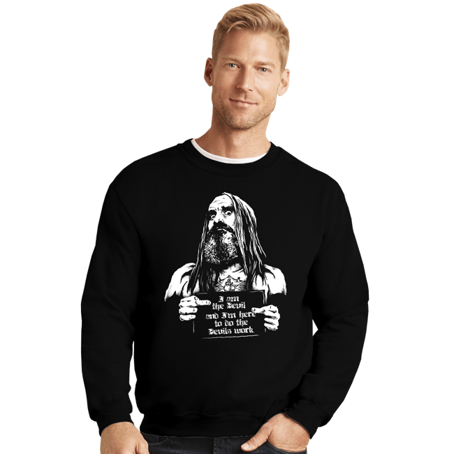 Crewneck Sweater, Unisex / Small / Black