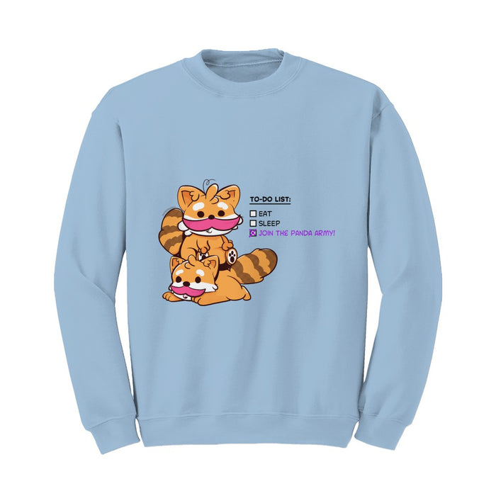 Panda Checklist Crewneck