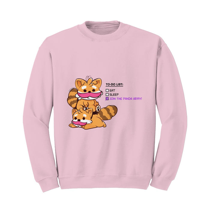 Panda Checklist Crewneck
