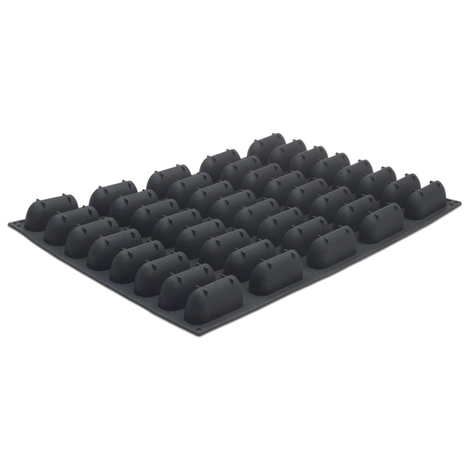 Pavoflex Silicone Gianduiotto Mold - 40 Forms