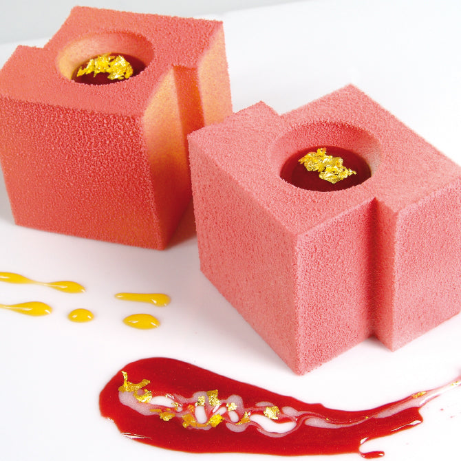 Pavoflex Silicone Indented Offset Cube 24 Forms