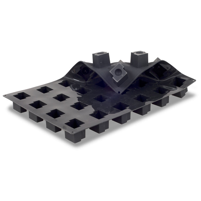 Pavoflex Silicone Indented Offset Cube 24 Forms