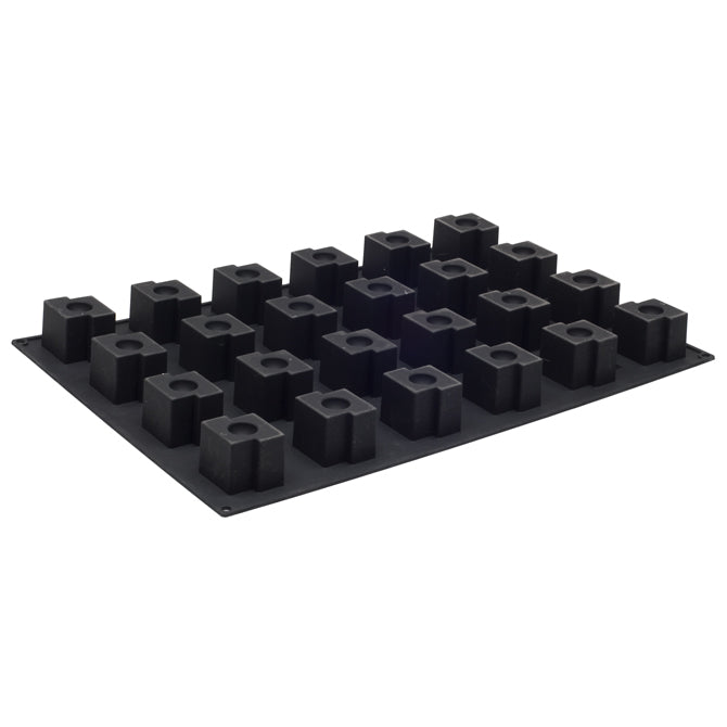 Pavoflex Silicone Indented Offset Cube 24 Forms