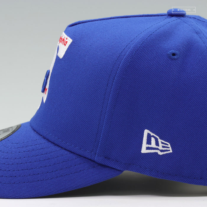 PHILADELPHIA 76ERS 1963-2003 40TH ANNIVERSARY 9FIFTY A-FRAME NEW ERA SNAPBACK HAT