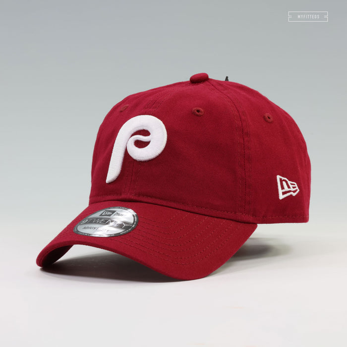 PHILADELPHIA PHILLIES 1980'S THROWBACK NEW ERA 9TWENTY ADJUSTABLE DAD HAT