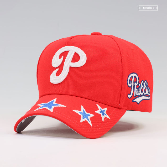 PHILADELPHIA PHILLIES MLB SHINING STARS MITCHELL & NESS SNAPBACK HAT