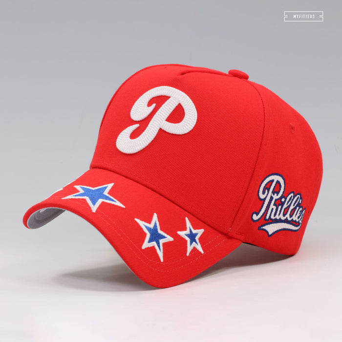 PHILADELPHIA PHILLIES MLB SHINING STARS MITCHELL & NESS SNAPBACK HAT