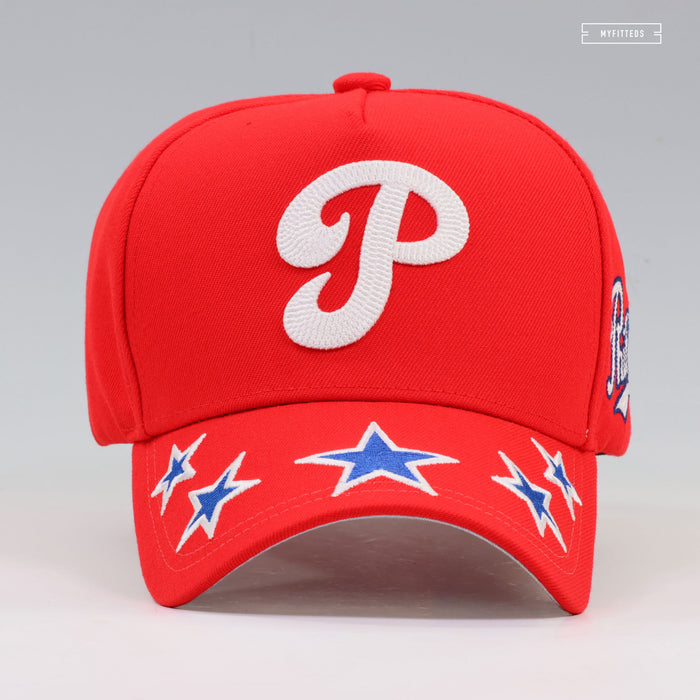 PHILADELPHIA PHILLIES MLB SHINING STARS MITCHELL & NESS SNAPBACK HAT