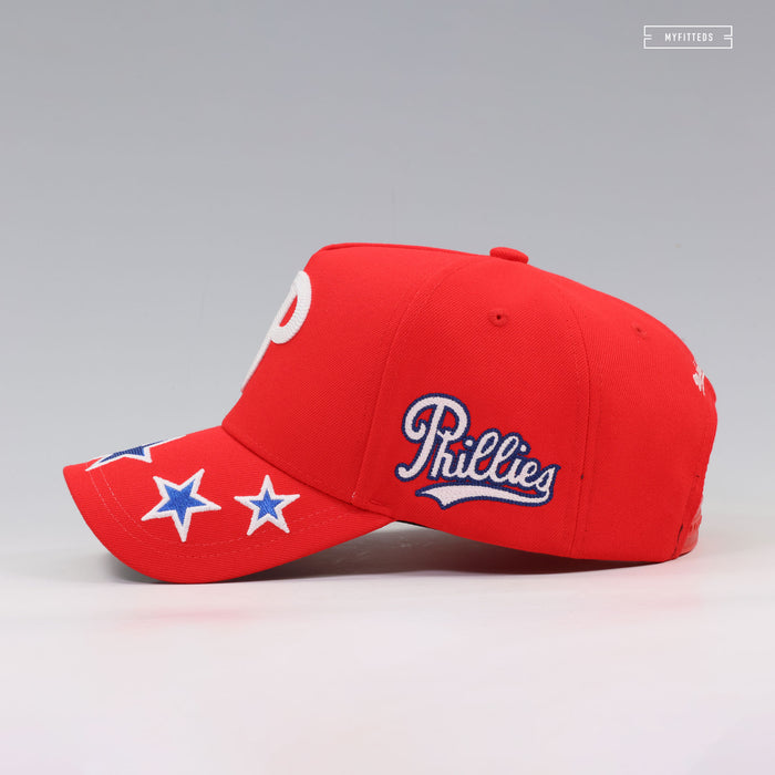 PHILADELPHIA PHILLIES MLB SHINING STARS MITCHELL & NESS SNAPBACK HAT