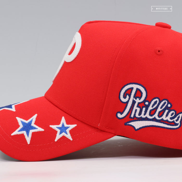 PHILADELPHIA PHILLIES MLB SHINING STARS MITCHELL & NESS SNAPBACK HAT