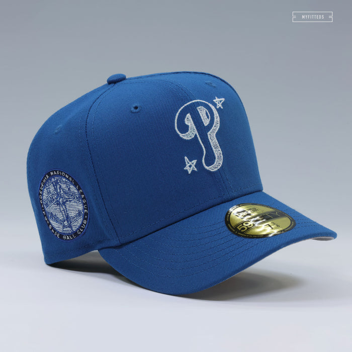 PHILADELPHIA PHILLIES PHILADELPHIA NL BASEBALL CLUB SCRIBBLE DOODLE NEW ERA FITTED CAP