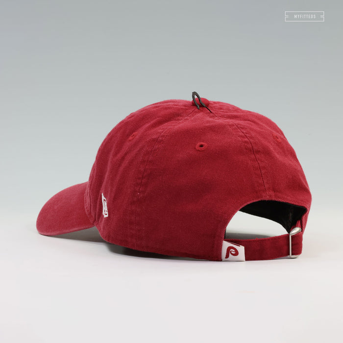 PHILADELPHIA PHILLIES VINTAGE WEATHERED LOOK NEW ERA 9TWENTY ADJUSTABLE DAD HAT