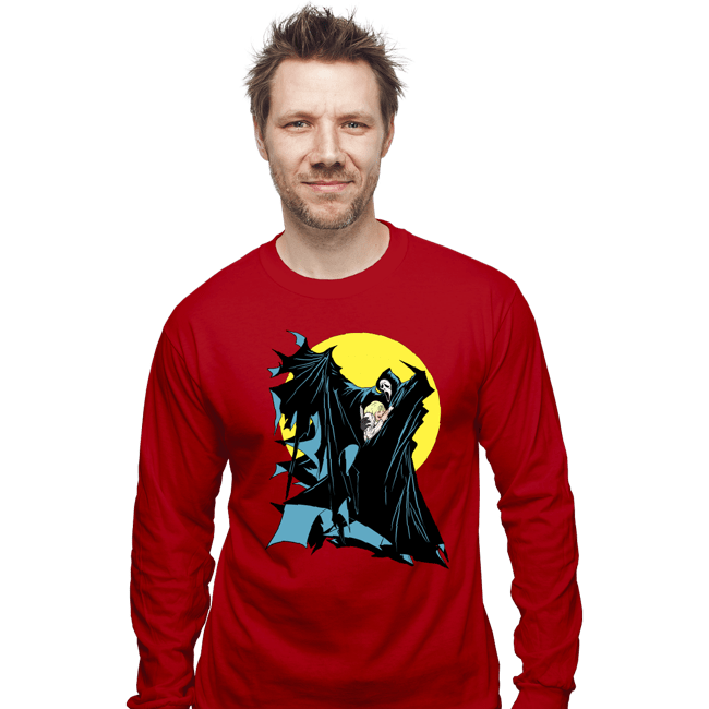 Long Sleeve Shirts, Unisex / Small / Red