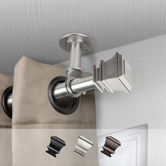 Pineda 1" Ceiling Curtain Rod/ Room Divider