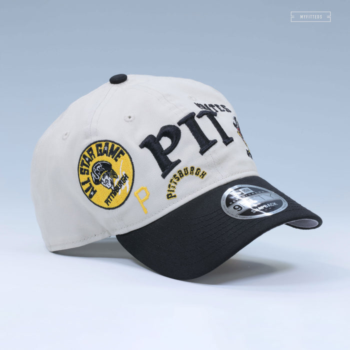 PITTSBURGH PIRATES GOOD RETRO COLLAGE 9FIFTY RETRO CROWN NEW ERA SNAPBACK HAT