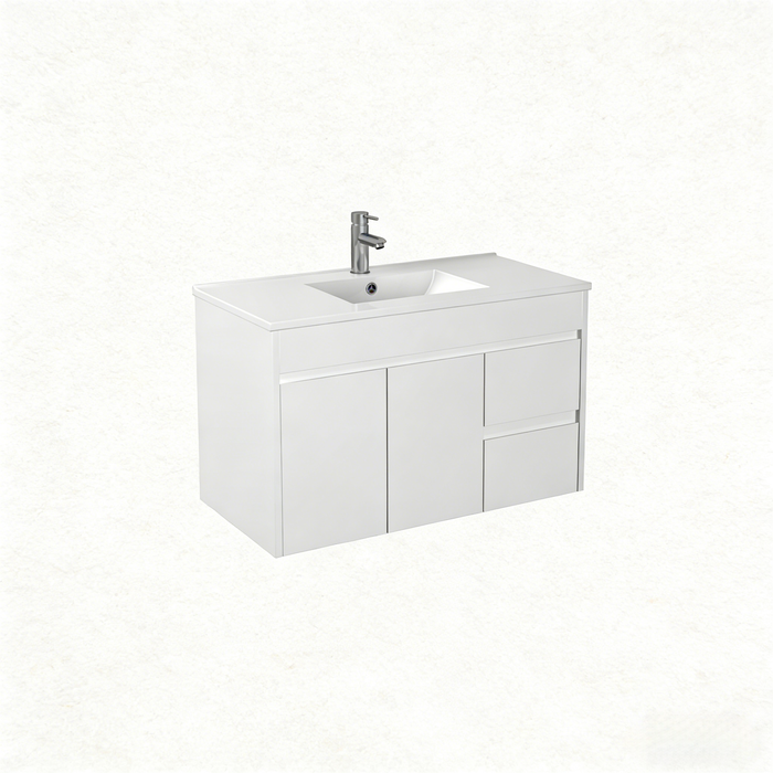 Polar PVC Slim Vanity 900*365*550mm