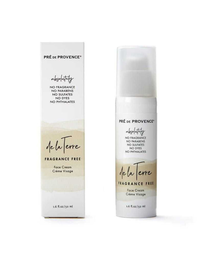 Fragrance-free de la Terre face cream 50ml for sensitive skin