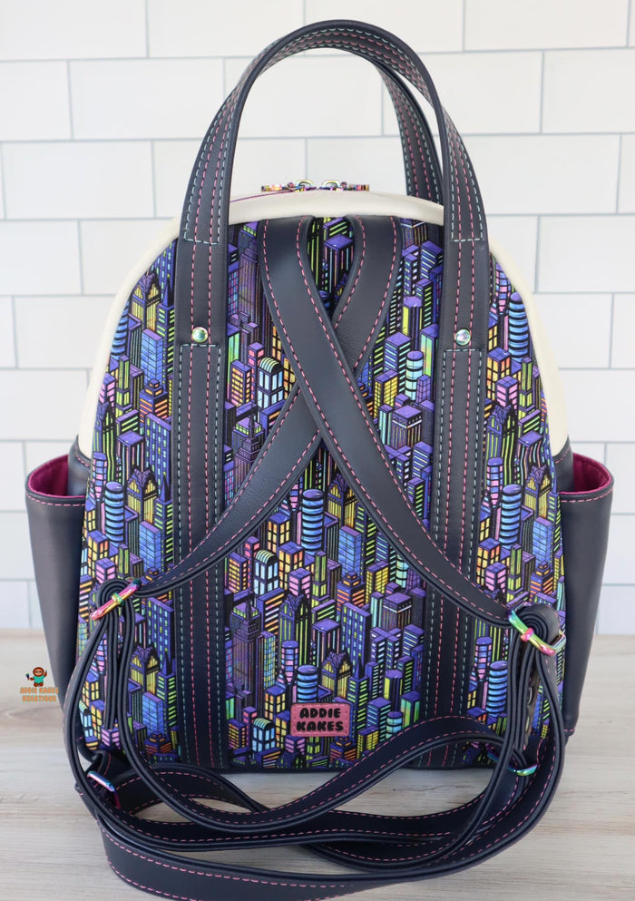 Preorder R31 FABRIC/VINYL Neon NYC Stacked Buildings