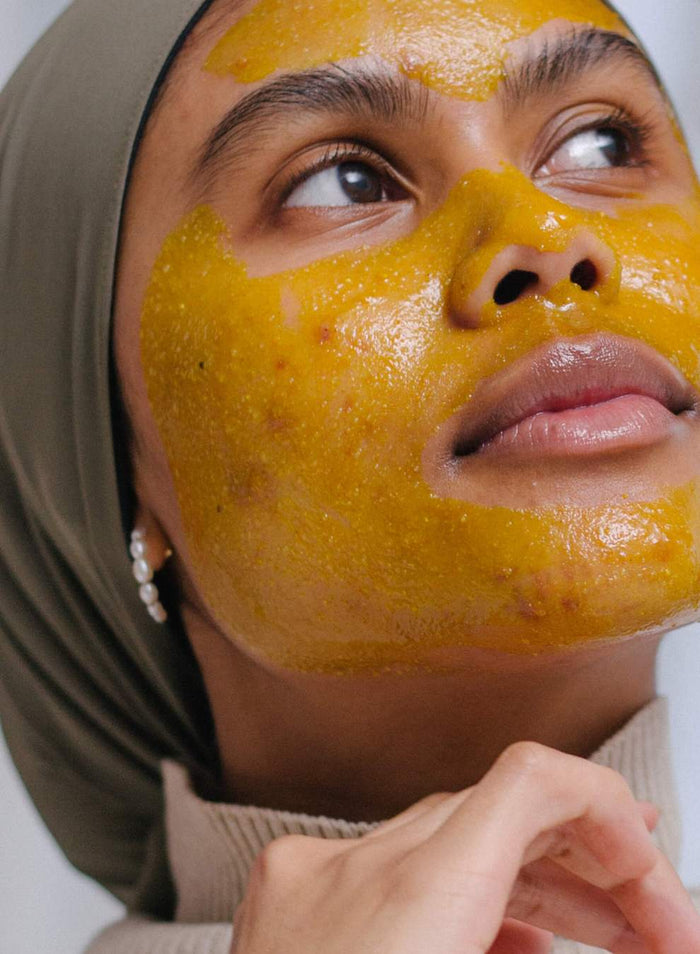 Yellow Beauty Red Erase Facial Scrub