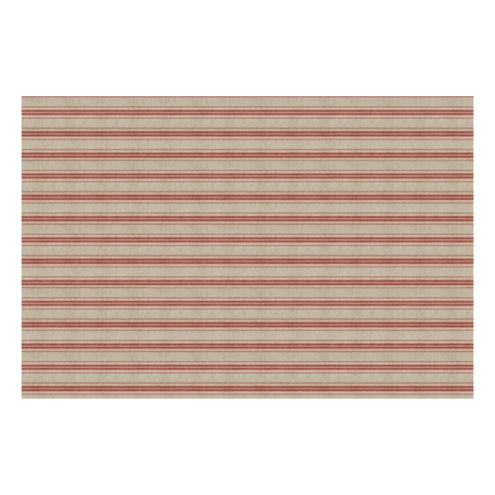 Red Ticking Decoupage Paper by Roycycled Treasures, Farmhouse Stripe