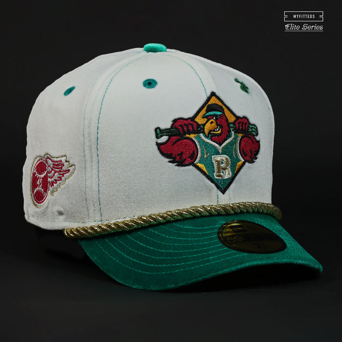 ROCHESTER RED WINGS ST. PATRICK'S DAY SHAMROCK ELITE SERIES NEW ERA FITTED CAP