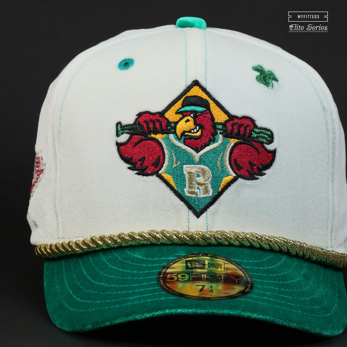 ROCHESTER RED WINGS ST. PATRICK'S DAY SHAMROCK ELITE SERIES NEW ERA FITTED CAP