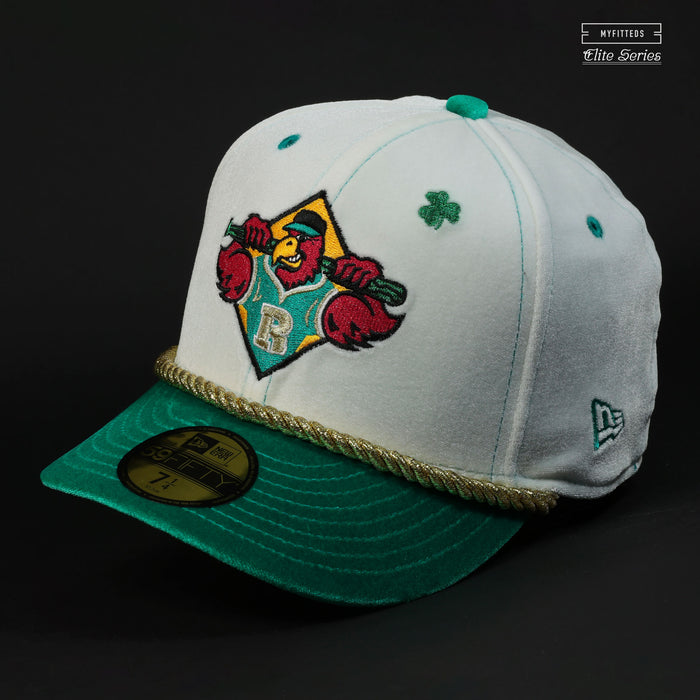 ROCHESTER RED WINGS ST. PATRICK'S DAY SHAMROCK ELITE SERIES NEW ERA FITTED CAP