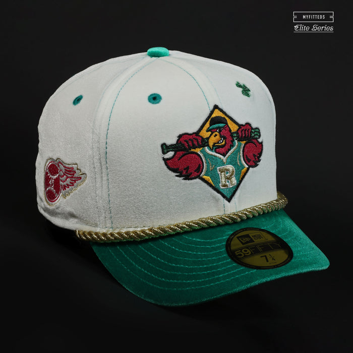 ROCHESTER RED WINGS ST. PATRICK'S DAY SHAMROCK ELITE SERIES NEW ERA FITTED CAP