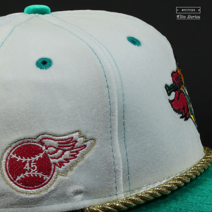 ROCHESTER RED WINGS ST. PATRICK'S DAY SHAMROCK ELITE SERIES NEW ERA FITTED CAP