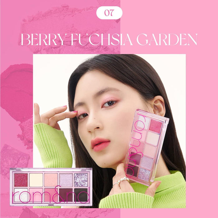 [ROMAND] Better Than Palette 6g #Energetic bright 07 Berry Fuchsia Garden-Luxiface.com